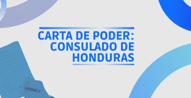 carta de poder consulado Hondureño