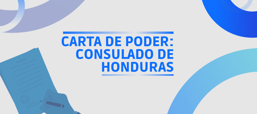 carta de poder consulado Hondureño