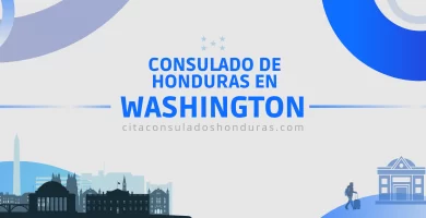 cita consulado hondureño en Washington