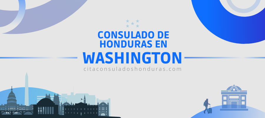 cita consulado hondureño en Washington
