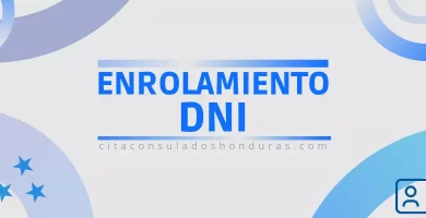 cita para enrolamiento de dni hondureño